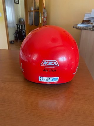 Casco Moto Infantil NZI Rojo Talla L
