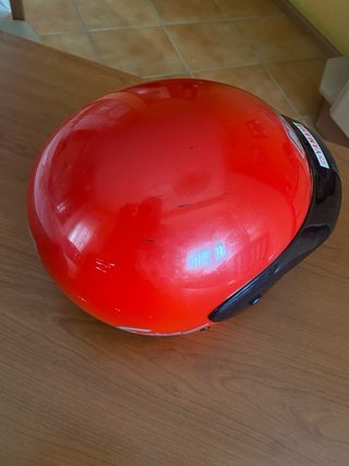 Casco Moto Infantil NZI Rojo Talla L