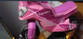 Moto correpasillos rosa Juguettos