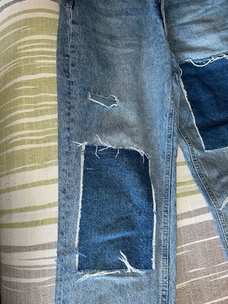 Patchwork Jeans Talla 36