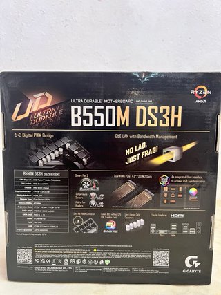 Placa Base Gigabyte B550M DS3H