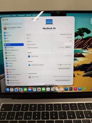 MacBook Air M3 13,6” 256GB Gris Espacial