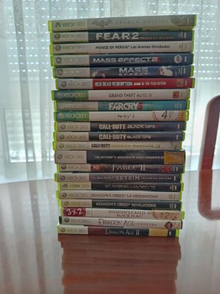 Pack 21 Juegos Xbox 360