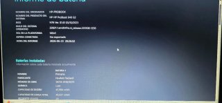Portátil HP ProBook i5 6ª Gen 12GB/256GB M.2 sata