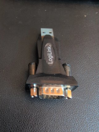 Adaptador LogiLink RS232 a USB