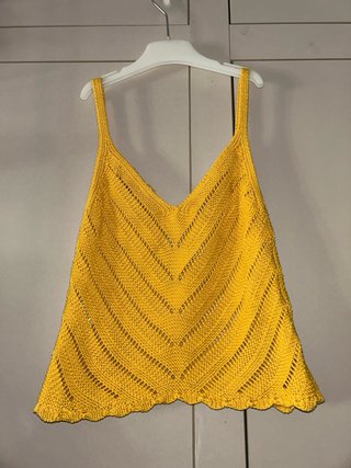 Blusa cuadros escoceses off-shoulder