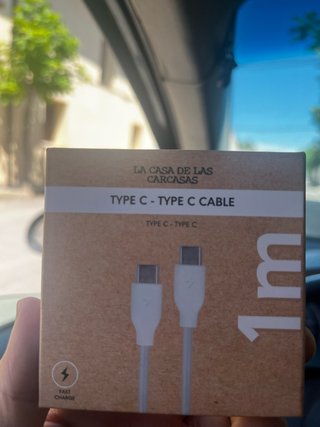 Cable Tipo C - Tipo C 1m