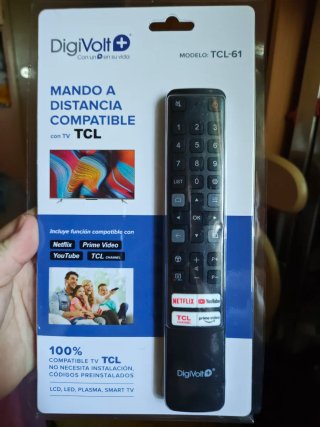 Mando a distancia compatible TCL