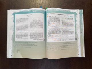 Texto y comentario, Bachillerato