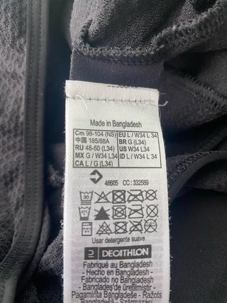 Culotte Van Rysel Negro con Detalles Neón