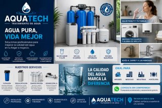AQUATECH | Descalcificadores, Ósmosis, Filtración