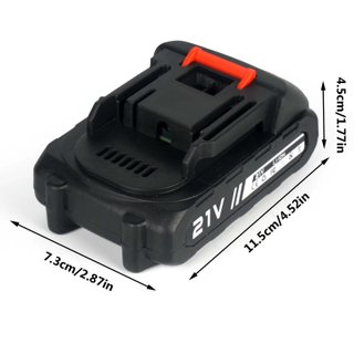 2 Baterías compatibles artículos makita 6.500 mAh