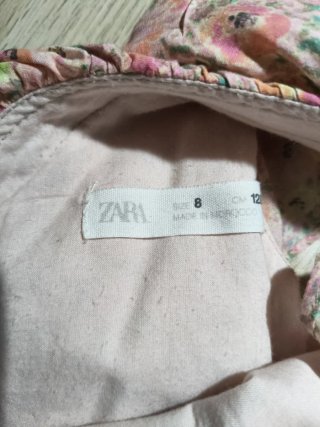 Mono niña Zara floral T-8