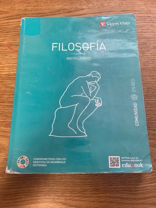 FILOSOFÍA 1 bachillerato