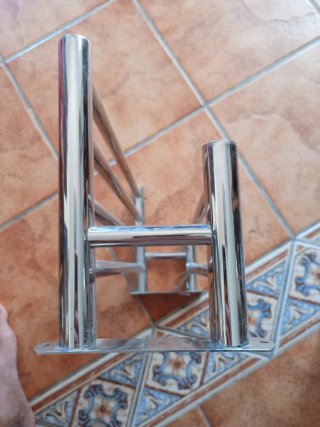 Toallero de acero inoxidable