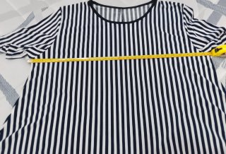 Blusón mujer talla grande 52/54 rayas