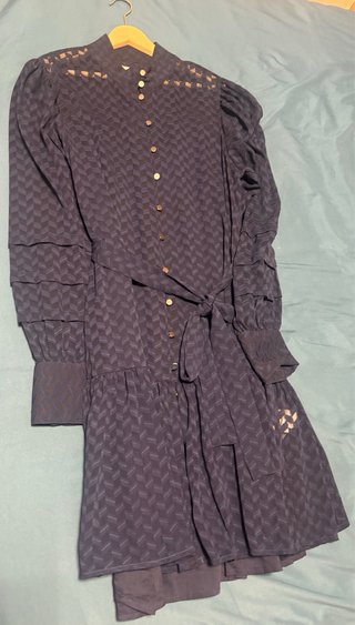 Vestido Molly Bracken en azules talla L