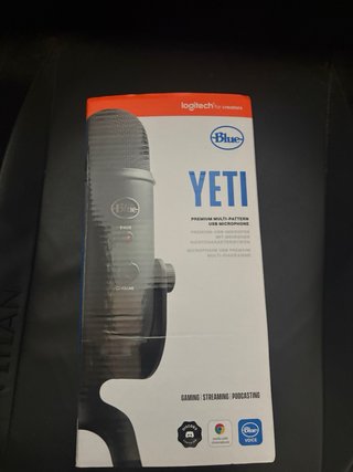 Micrófono Blue Yeti Negro
