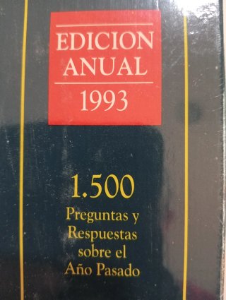 Trivial Pursuit Edición Anual 1993