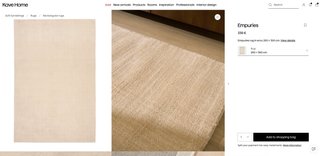 Alfombra Kave Home Empuries 200x300 Beige