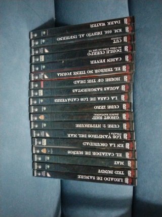 Lote 18 Películas Terror DVD (Español)