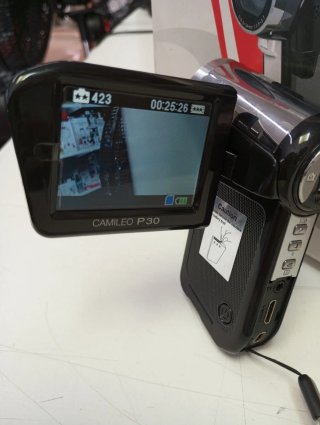 Cámara Toshiba Camileo P30 Plata