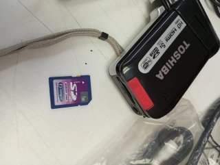Cámara Toshiba Camileo P30 Plata