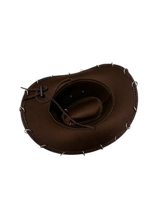 Cappello da cowboy western marrone