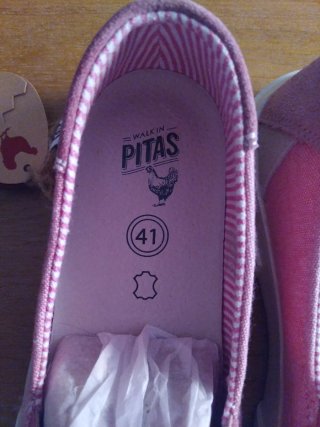 Náuticos rosas Pitas talla 41