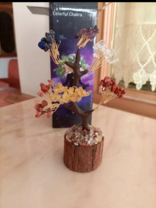 Albero della vita chakra colorful