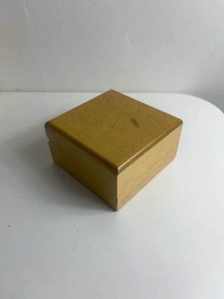 Caja Reloj Jaguar Madera y Terciopelo