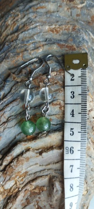 Pendientes Artesanales Piedras Naturales