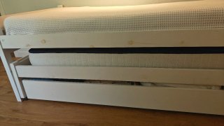 Cama nido Banak blanca madera