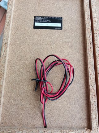 4 Altavoces Sony SS-CEP30 Para Sonido Cuadrofonico