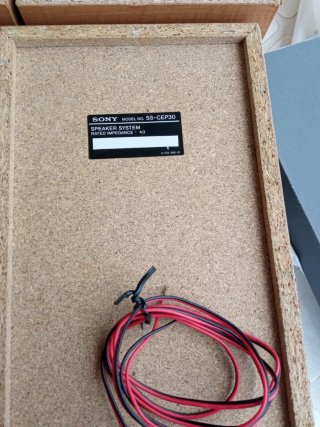 4 Altavoces Sony SS-CEP30 Para Sonido Cuadrofonico
