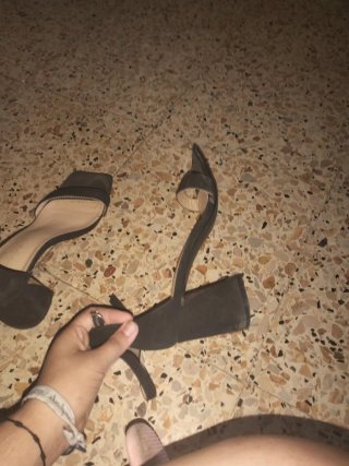 Zapatos de tacón negros