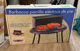 Barbacoa Eléctrica Parrilla de Pie