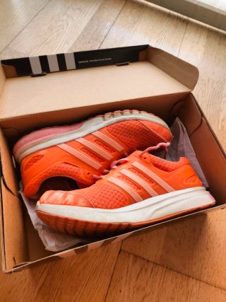 Zapatillas Adidas Naranja y Rosa