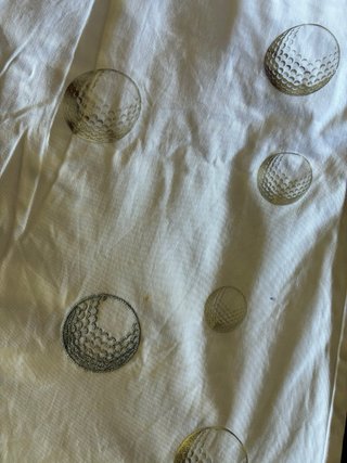 Falda blanca verano Girls golf Talla S algodón