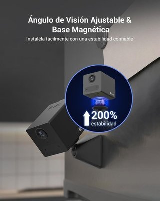 Cámara Vigilancia Interior con Batería NUEVA