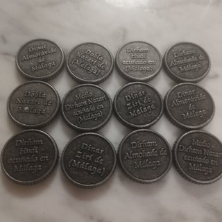 Réplicas Monedas Árabes y Romanas