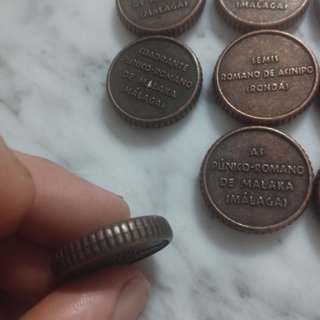 Réplicas Monedas Árabes y Romanas