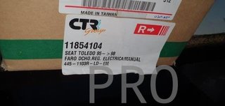 faro Seat Toledo derecho nuevo