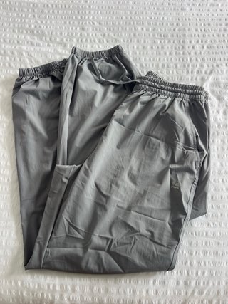 Pantalón montaña gris mujer