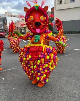 4 Disfraces original de alebrije/gato... mejicano.