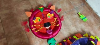 4 Disfraces original de alebrije/gato... mejicano.