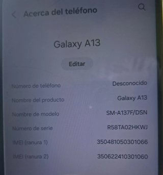 Samsung Galaxy A13