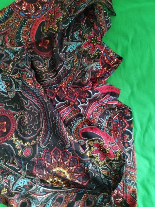 Falda pantalón estampada