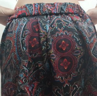 Falda pantalón estampada