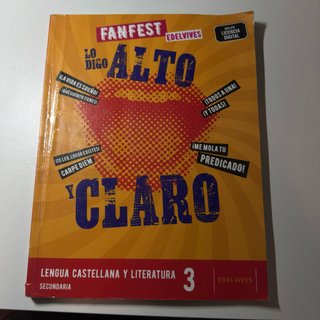 Lengua castellana y literatura 3 Secundaria